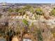 Aerial view of the community with lush trees surrounding the homes at 1055 Ormewood Se Ave, Atlanta, GA 30316