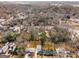 Aerial view of the neighborhood showcasing tree coverage and the home's location at 1055 Ormewood Se Ave, Atlanta, GA 30316