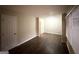 Bright living room featuring hardwood floors and a large window for natural light at 191 Florida Sw Ave, Atlanta, GA 30310
