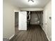 This is the utility room with the HVAC and water heater behind a door at 4305 Old Lake Dr, Decatur, GA 30034