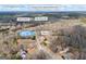 Aerial view of a Covington, GA home near the Yellow River and Georgia International Horse Park at 50 Red River Ct, Covington, GA 30014