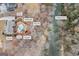 Expansive aerial view highlighting the home's pool, patio, Yellow River access, and outdoor firepit at 50 Red River Ct, Covington, GA 30014