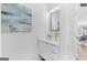 Bathroom featuring a white vanity and a framed mirror at 567 Middle Sw St, Atlanta, GA 30310