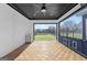 Spacious outdoor living area with sink and view of backyard at 567 Middle Sw St, Atlanta, GA 30310