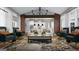 Comfortable living room with hardwood floors, stylish furnishings, and an open view into the kitchen at 0 Lot 2 Mcbride Rd, Fayetteville, GA 30215