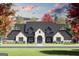 Stunning brick home with a dark gray roof, black accents and a manicured lawn at 0 Ebenezer Church Rd # 3, Fayetteville, GA 30215