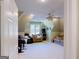 Expansive bonus room featuring neutral walls, recessed lighting, and ceiling fan at 709 Prestige Pt, Peachtree City, GA 30269