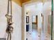 Shower with gold hardware overlooking bathroom with granite counters at 709 Prestige Pt, Peachtree City, GA 30269