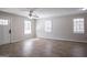 Spacious living room with hard surface floors, neutral paint, and plenty of natural light at 3049 Flat Shoals Rd, Atlanta, GA 30349