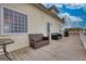 Outdoor deck with comfortable seating, perfect for relaxation and entertaining at 2683 Mariner Way, Villa Rica, GA 30180