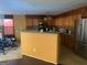 Kitchen with an island and stainless steel appliances at 5620 Sable Way, Atlanta, GA 30349