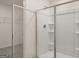 Modern glass enclosed stand up shower at 564 Whitman Ln # 2017, Stockbridge, GA 30281