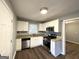 Modern kitchen with stainless steel appliances and granite countertops at 1779 Rosewood Rd, Decatur, GA 30032