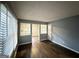 Bright living room featuring wood floors and neutral paint colors at 1779 Rosewood Rd, Decatur, GA 30032