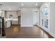 Bright, open floorplan showcasing the kitchen and light-filled living area at 1028 Robert Smalls Way, Atlanta, GA 30318