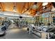 Well-equipped fitness center with modern exercise machines and natural lighting at 2870 Pharr Nw Ct # 2008, Atlanta, GA 30305