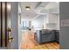 This condo has an adorable kitchenette with updated appliances, a farm-style sink, and a pass-through to the living area at 2870 Pharr Nw Ct # 2008, Atlanta, GA 30305