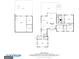 Detailed floor plan showcasing layout of patio, deck, primary bedroom, living room, and kitchen at 757 Fischer Rd, Sharpsburg, GA 30277