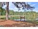 Huddleston Pond, a serene lake framed by lush trees, perfect for nature lovers and peaceful retreats at 101 Nightwind Ct, Peachtree City, GA 30269