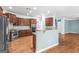 Well-equipped kitchen with granite countertops and stainless steel appliances at 100 Windmeadow Way, Fayetteville, GA 30214