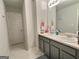 Bright bathroom featuring a double sink vanity and neutral decor at 3092 Cedar Crest Way, Decatur, GA 30034
