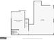 Basement floor plan featuring the finished basement and an unfinished basement area and garage at 230 Wyngate Cir, Fayetteville, GA 30215