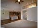 Open concept living space featuring carpet floors and high ceilings at 175 Osier Dr, Mcdonough, GA 30252