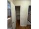 Hallway featuring hardwood floors and neutral paint at 1988 Bencal Se Dr, Atlanta, GA 30316