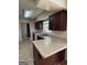 A kitchen with stainless steel double sinks and countertops at 1988 Bencal Se Dr, Atlanta, GA 30316