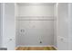 Laundry Closet features hookups and folding doors at 334 Nancy Sw Ct, Lilburn, GA 30047