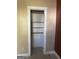 Walk-in closet with shelving at 287 Henry Aaron Sw Ave, Atlanta, GA 30310