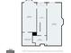 Floor plan showing dimensions of the basement with electrical room, hall, and rooms at 256 Allie Dr, Mcdonough, GA 30252