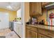 Laundry room with modern washer and dryer, counter space, and storage at 256 Allie Dr, Mcdonough, GA 30252