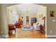 Inviting sitting room with hardwood floors and abundant light at 256 Allie Dr, Mcdonough, GA 30252