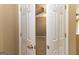 Bedroom showcasing a peek into an adjoining room through a set of double doors at 401 Robinson Rd, Peachtree City, GA 30269