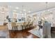 Beautiful kitchen with stainless steel appliances, white countertops, and hardwood floors at 1110 Eagles Brooke Dr, Locust Grove, GA 30248