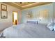 Spacious bedroom with light-colored walls and modern neutral decor at 550 Wentworth Ct, Fayetteville, GA 30215