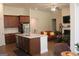 Modern kitchen featuring stainless steel appliances and a granite island at 2297 Knob Creek Dr, Snellville, GA 30078