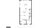 Detailed floor plan showcasing layout and dimensions of the home at 1406 Bayrose Cir # 6B, East Point, GA 30344