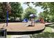 Community playground with multiple slides and climbing structures at 1406 Bayrose Cir # 6B, East Point, GA 30344