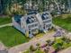 Aerial view of two houses in a neighborhood at 930 Laurel Brooke Ave, Peachtree City, GA 30269