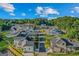 A neighborhood aerial view of luxury homes at 930 Laurel Brooke Ave, Peachtree City, GA 30269