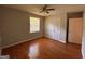 Bedroom featuring hardwood floors and a window at 47 Elm St, Hampton, GA 30228