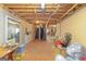 Large unfinished basement offering ample space, exposed ceiling, and potential for various uses and customization at 245 Longshore Way, Fayetteville, GA 30215