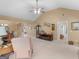 Spacious living room featuring vaulted ceilings, neutral paint, and lots of natural light at 509 Carleton Pl, Locust Grove, GA 30248