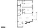 Detailed floor plan showcases the layout including the primary bedroom, kitchen, living room, and sunroom at 2725 St Augustine Trl, Marietta, GA 30067