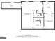 Basement floorplan featuring a large recreation room, storage, bath, and electrical room at 3736 Bloxham Ct, Atlanta, GA 30341