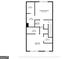 Second floor floor plan featuring a primary bedroom, bedroom, two baths, laundry, and walk-in closets at 3232 Tarian Way, Decatur, GA 30034