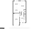 First floor floor plan featuring a kitchen, living room, dining area, bath, garage, and foyer at 3232 Tarian Way, Decatur, GA 30034