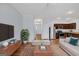 Cozy living room features wood floors, stylish furniture, and modern decor at 3232 Tarian Way, Decatur, GA 30034